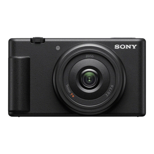 Sony ZV1F Vlogging Camera 20mm Lens and Directional Mic (Black)