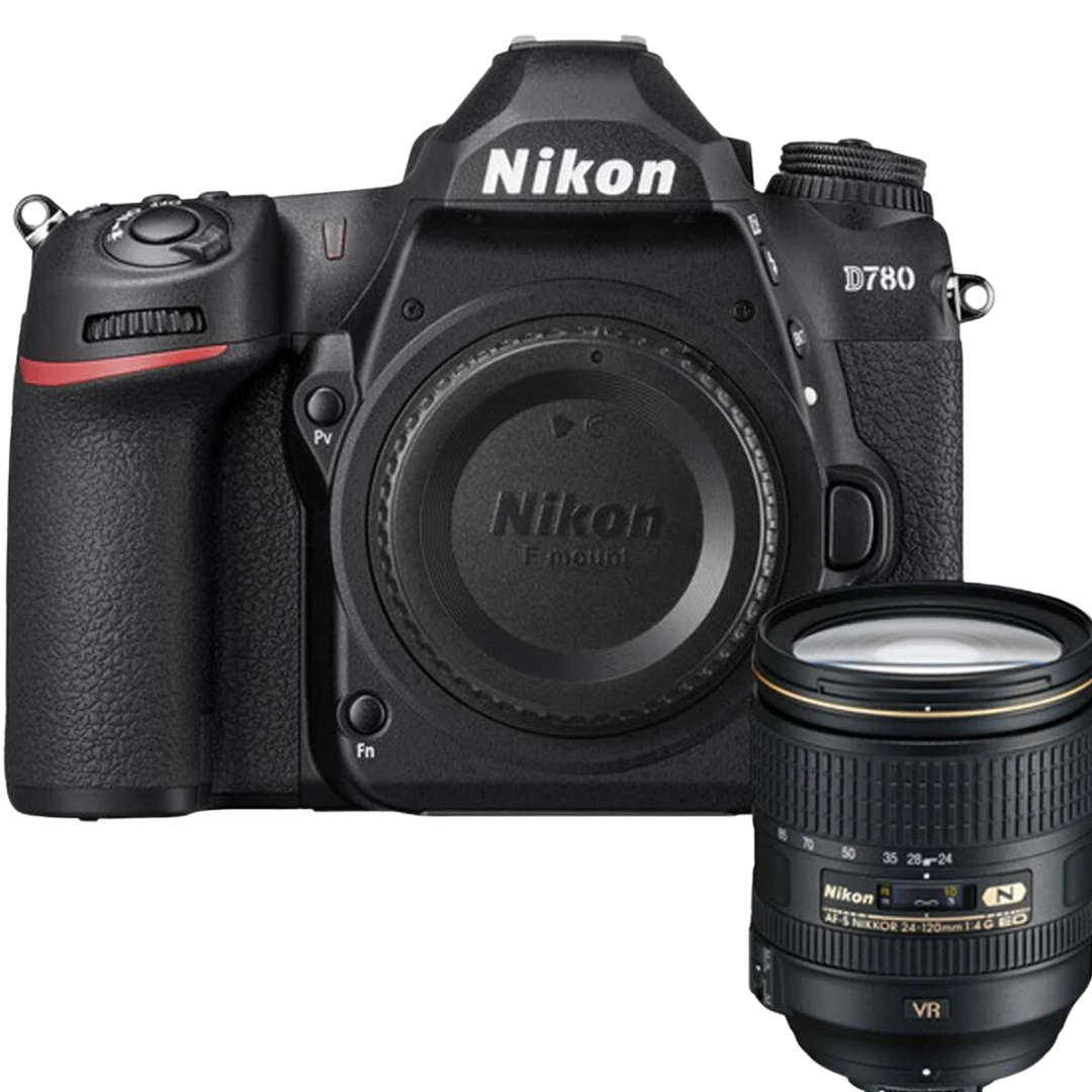 Nikon D780 DSLR Camera Body with AF-S 24-120mm f/4 G ED Lens Kit