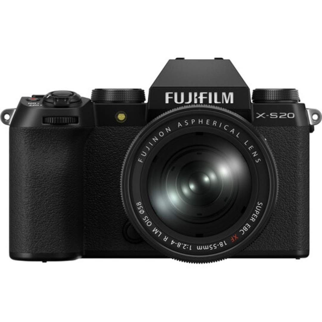 FUJIFILM X-S20 Mirrorless Camera with 18-55mm Lens Kit