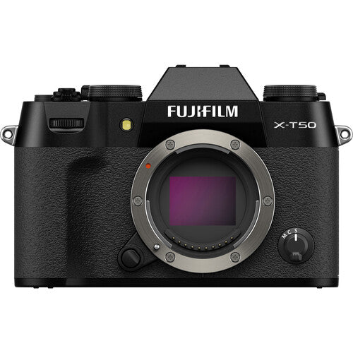 FUJIFILM X-T50 Mirrorless Camera (Body Only, Black)