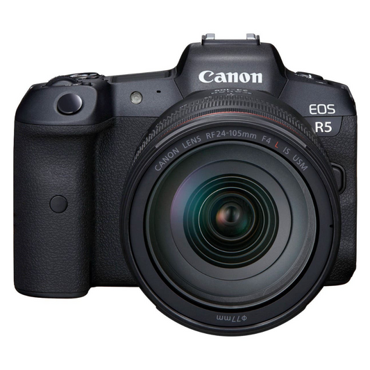 Canon EOS R5 Mirrorless Camera Body with RF 24-105m m f4L IS USM Lens