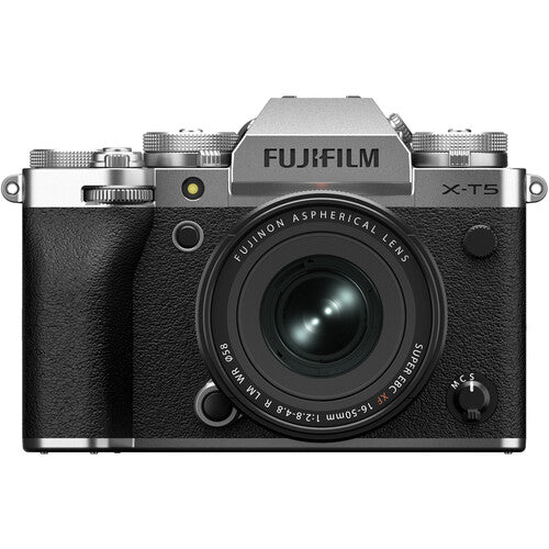 FUJIFILM X-T5 Mirrorless Camera with XF 16-50mm f2.8-4.8 Lens (Silver)