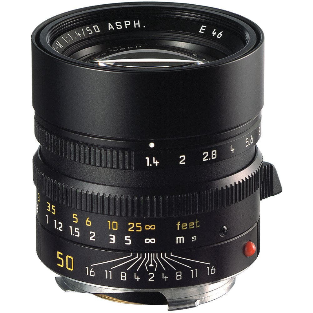 Leica Summilux-M 50mm f/1.4 ASPH. Lens (Black) (11891)