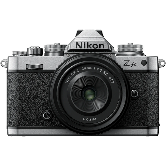 Nikon Z fc Mirrorless Camera with NIKKOR Z 28mm f/2.8 SE Lens (Black)