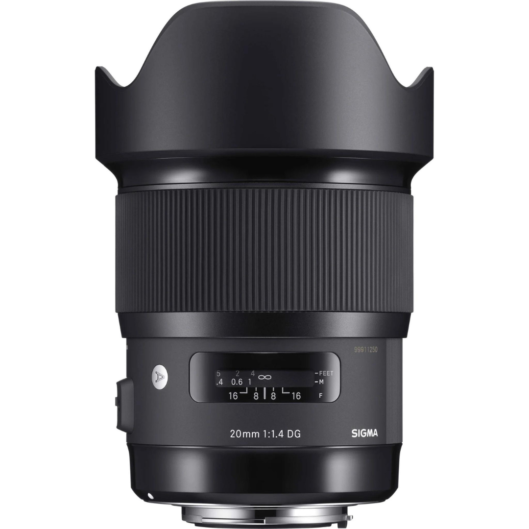 Sigma 20mm f/1.4 DG HSM Art Lens for Nikon F