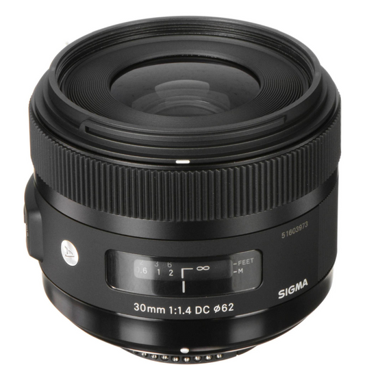 Sigma 30mm f1.4 DC HSM Art Lens for Nikon F