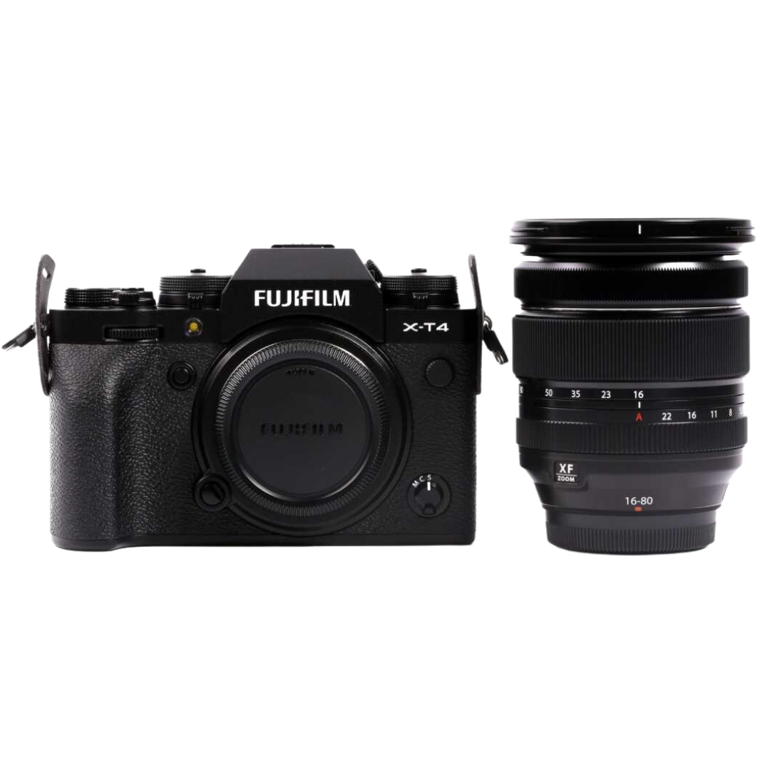 Fujifilm X-T4 Mirrorless Digital Camera With 16-80mm Lens Kit (Black ...