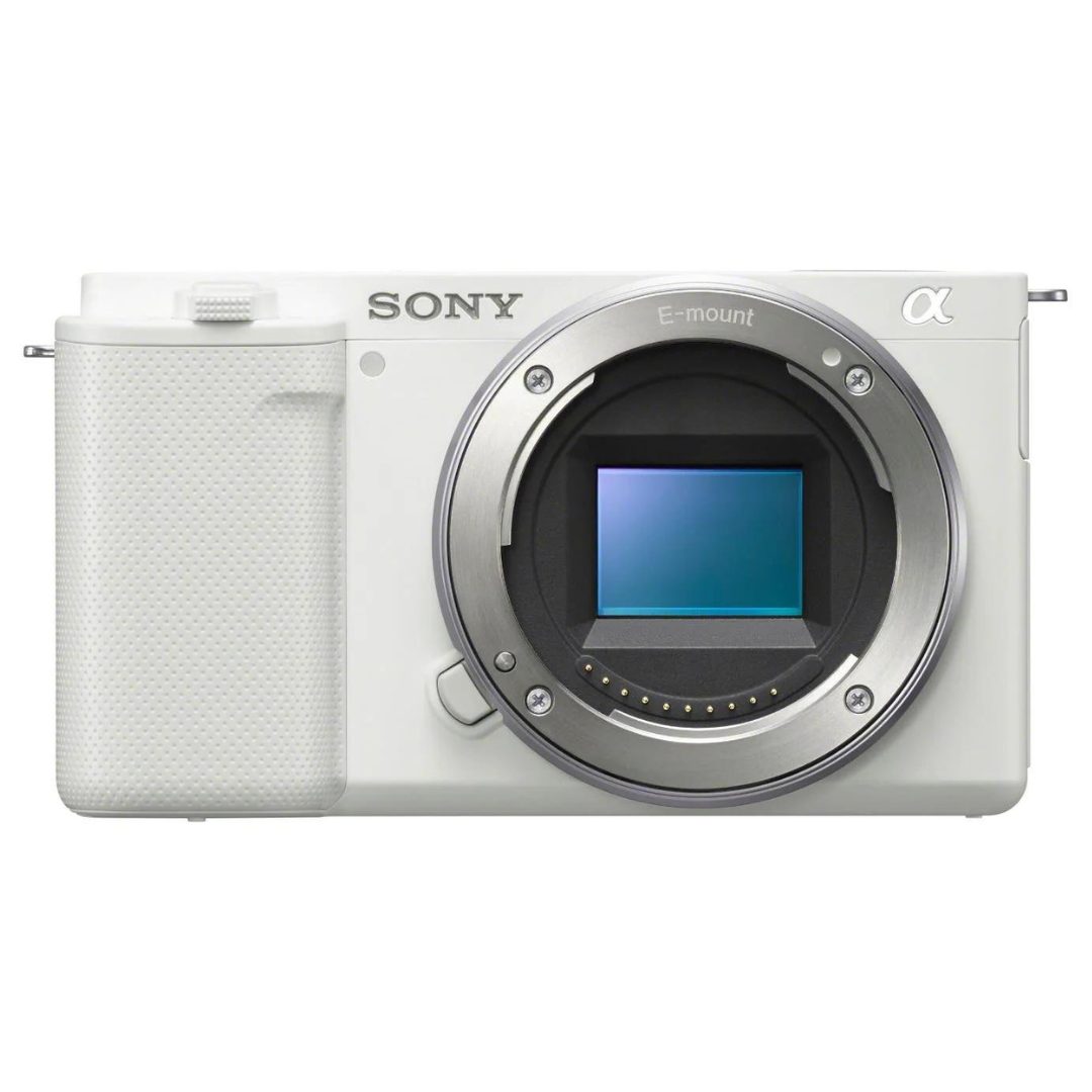 Sony ZV-E10 Mirrorless Camera (Body Only, White)