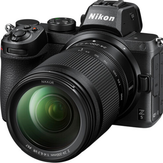 Nikon Z5 Mirrorless Camera with 24-200mm Lens