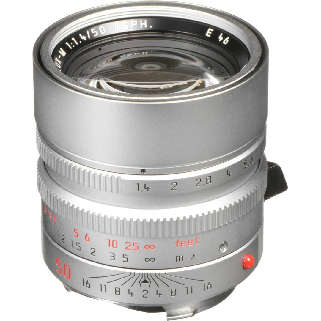 Leica Summilux-M 50mm f/1.4 ASPH. Lens (Silver) (11892)