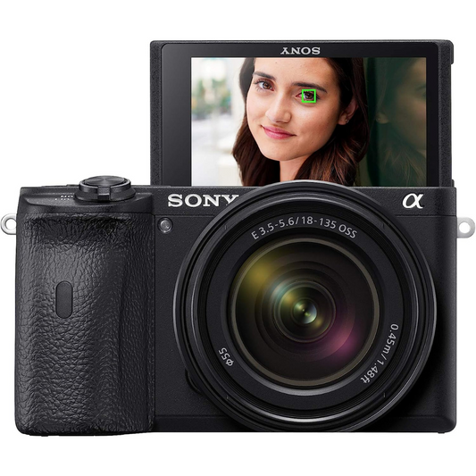 Sony Alpha A6600 Mirrorless Camera with 18-135mm Zoom Lens