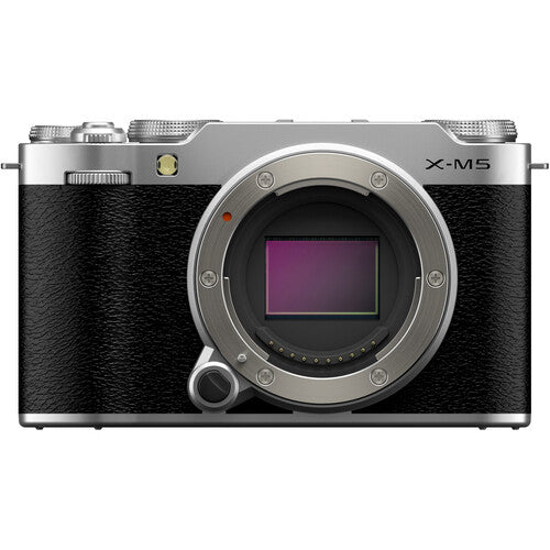 FUJIFILM X-M5 Mirrorless Camera (Body,Silver)