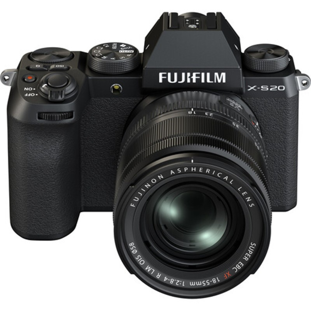 FUJIFILM X-S20 Mirrorless Camera with 18-55mm Lens Kit