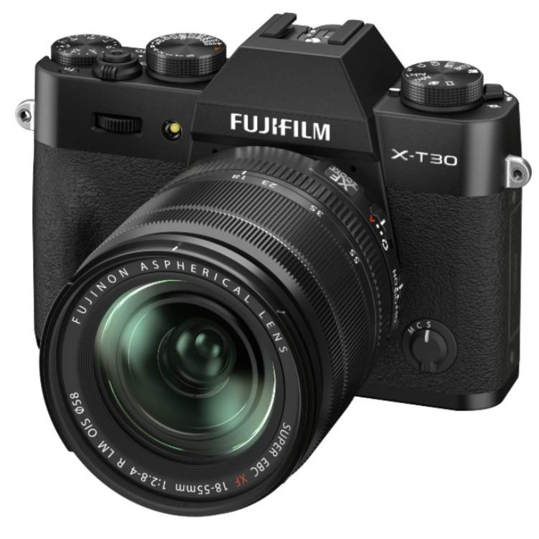 X-T30 II Mirrorless Digital Camera with 18-55mm f/2.8-4 Lens (Black)