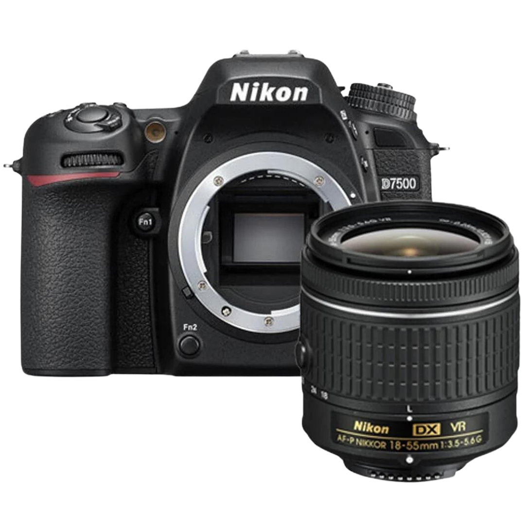 Nikon D7500 DSLR Body with AF-P DX 18-55mm Kit