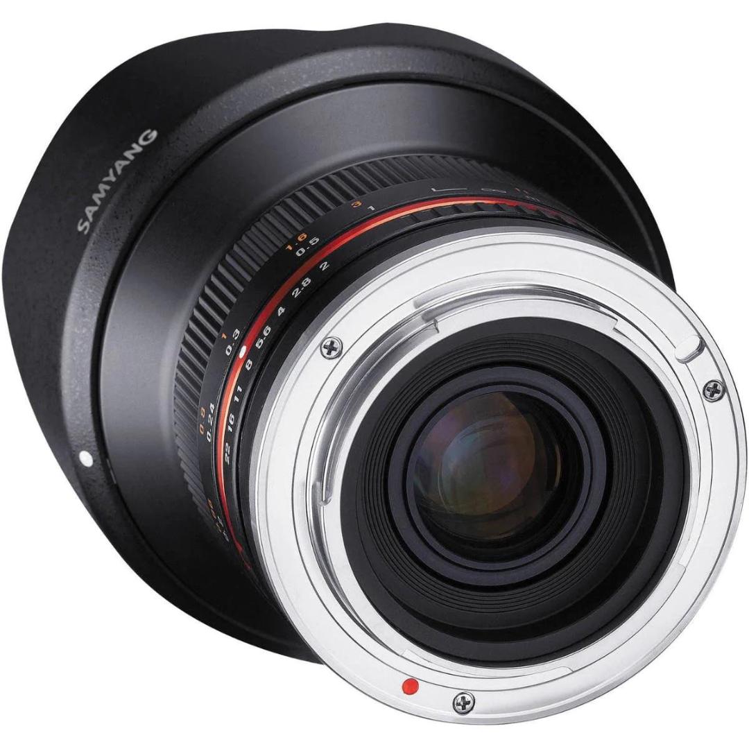 Samyang 8mm f/2.8 Fisheye II Lens for Sony E Mount (Silver)