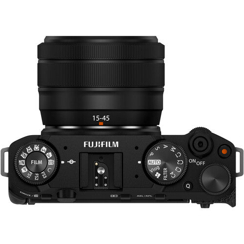 FUJIFILM X-M5 Mirrorless Camera with XC 15-45mm f3.5-5.6 Lens (Black)