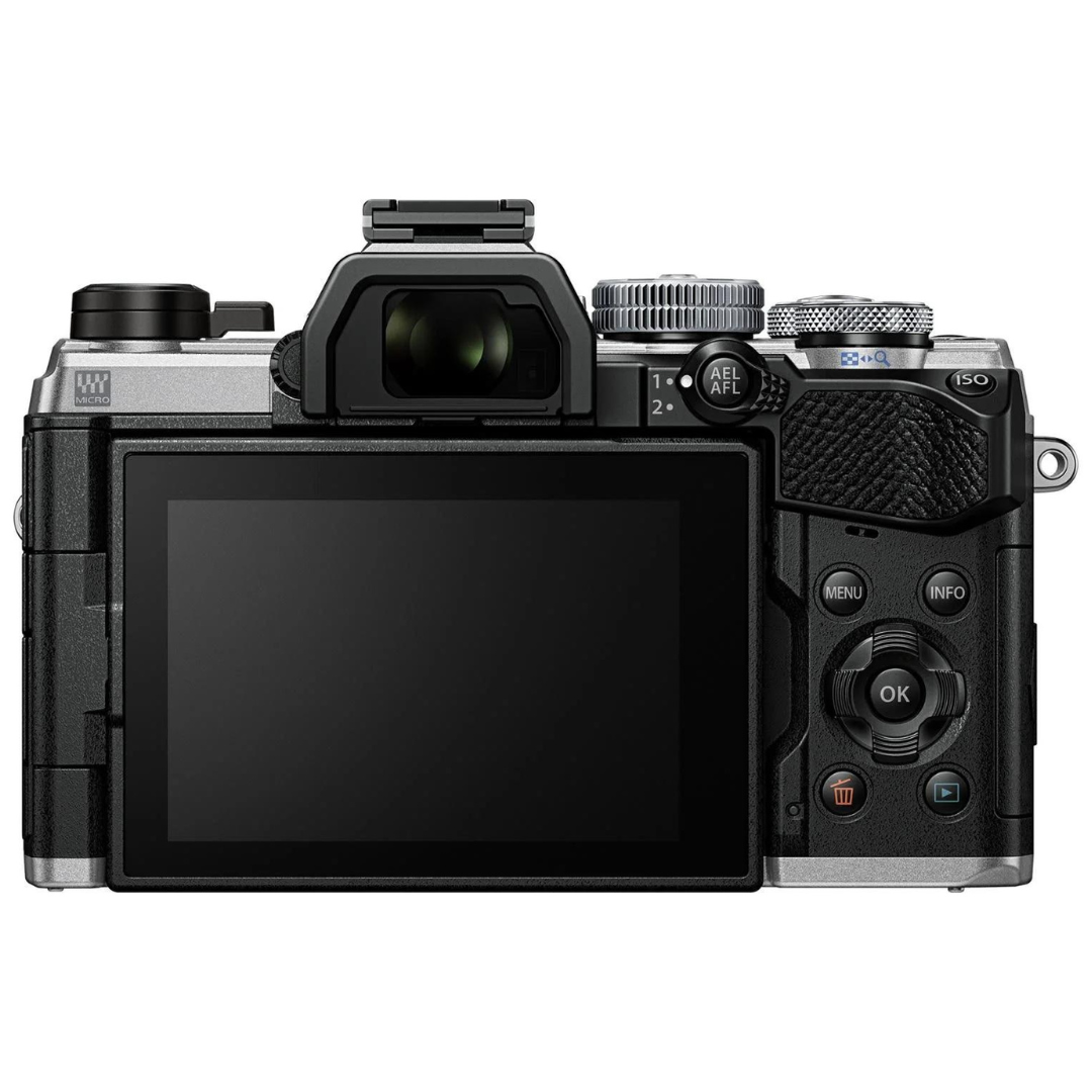 OM System OM-5 Mirrorless Camera (Silver, Body Only)
