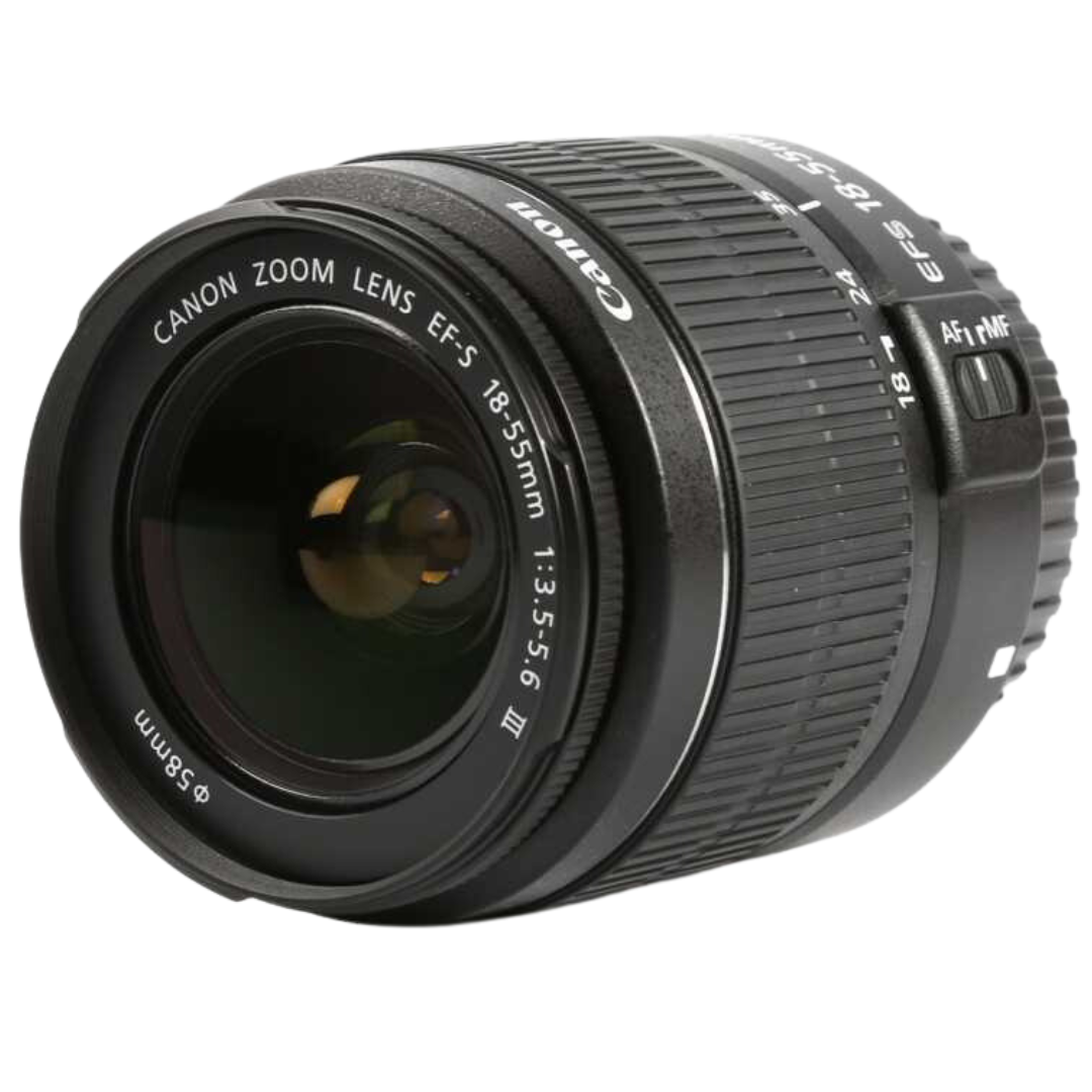 CANON EOS 250D Digital SLR Camera + 18-55mm f/3.5-5.6 III Lens (BLACK)