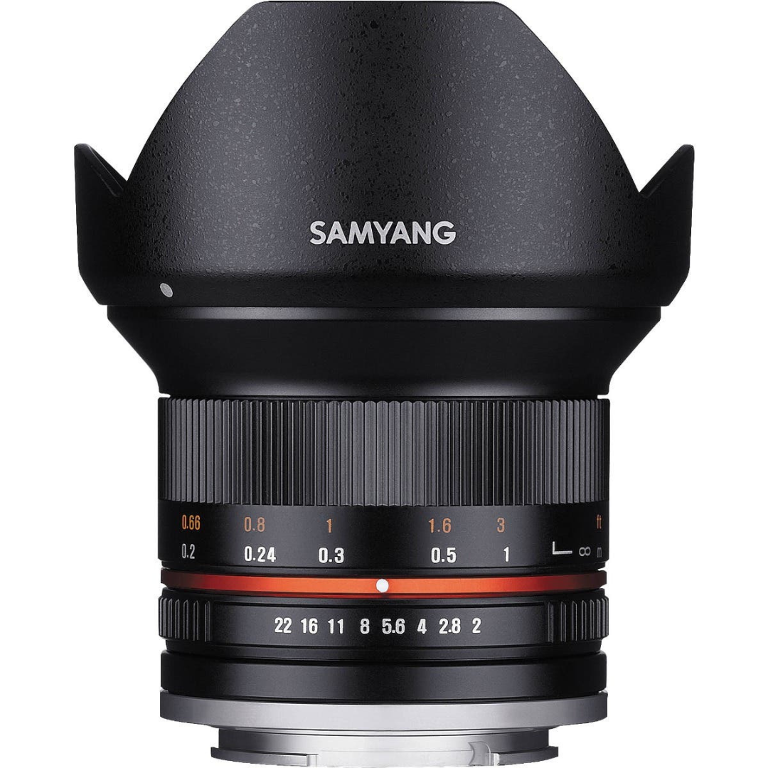 Samyang 12mm f/2.0 UMC II NCS CS Lens for Sony E-Mount (APS-C) (Black)