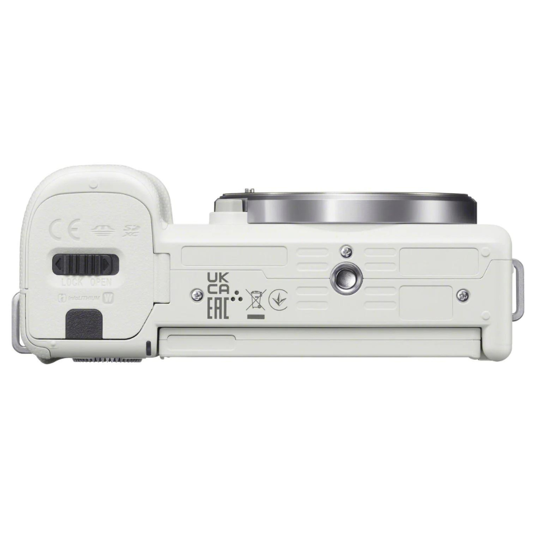 Sony ZV-E10 Mirrorless Camera (Body Only, White)