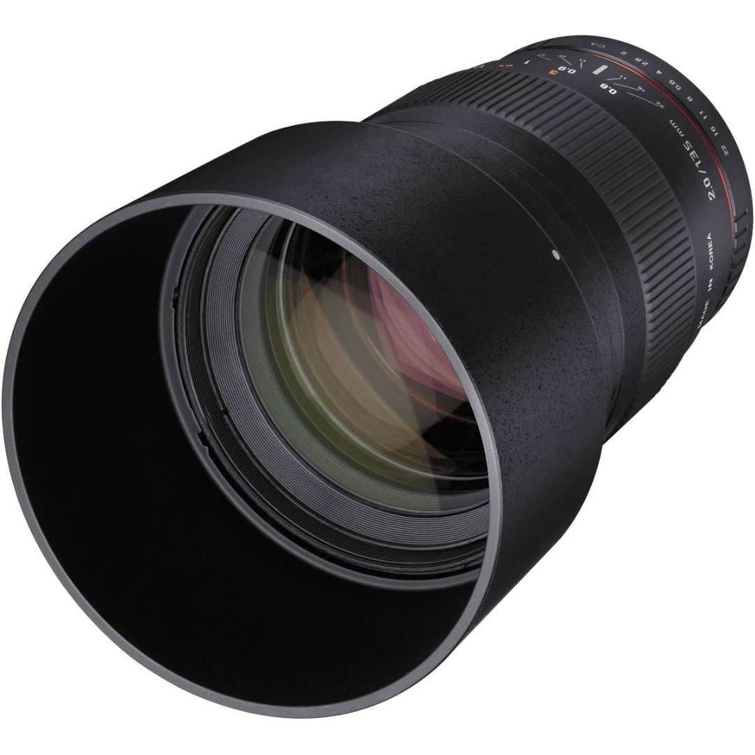 Samyang 135mm f/2.0 ED UMC Lens for Nikon F Mount with AE Chip