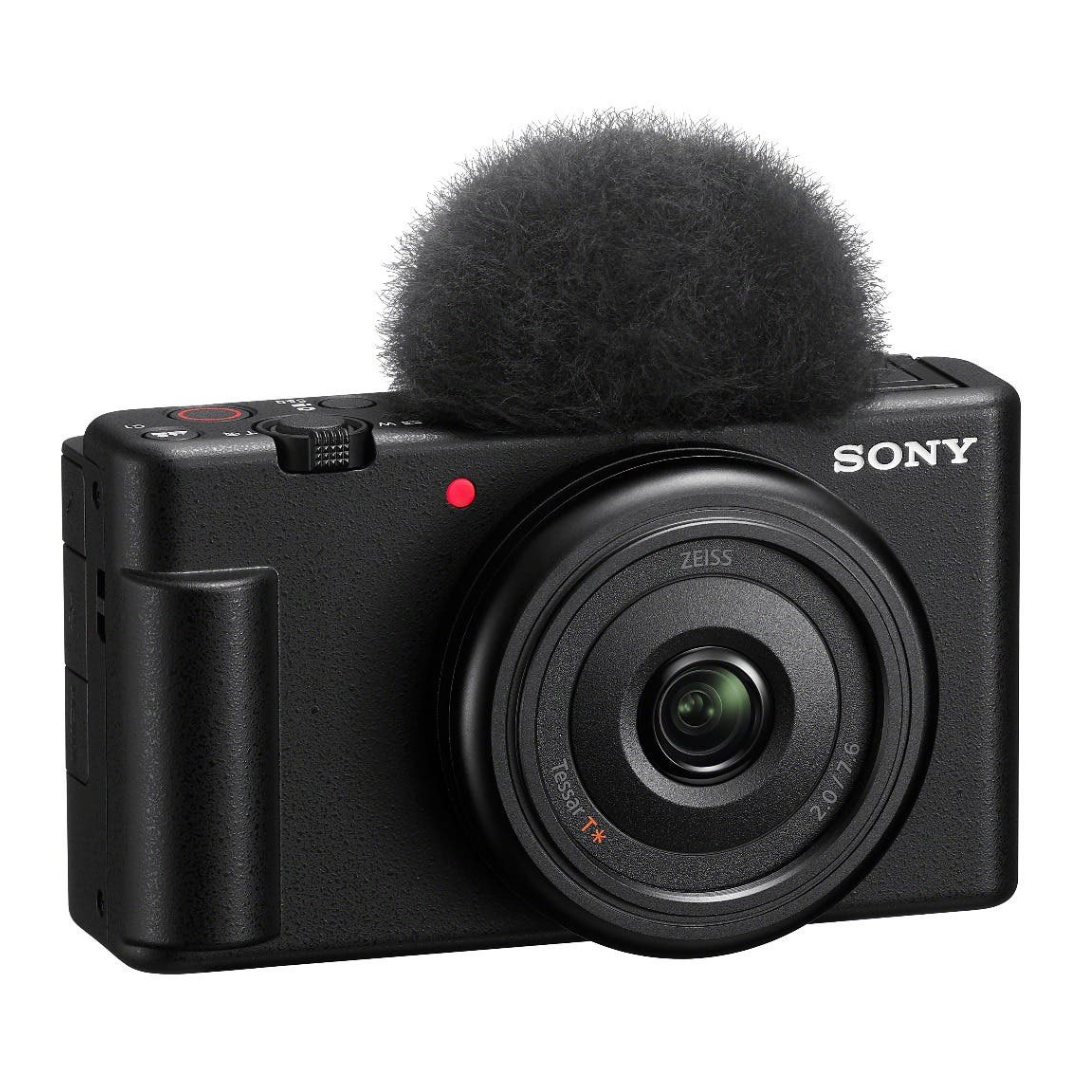 Sony ZV1F Vlogging Camera 20mm Lens and Directional Mic (Black)