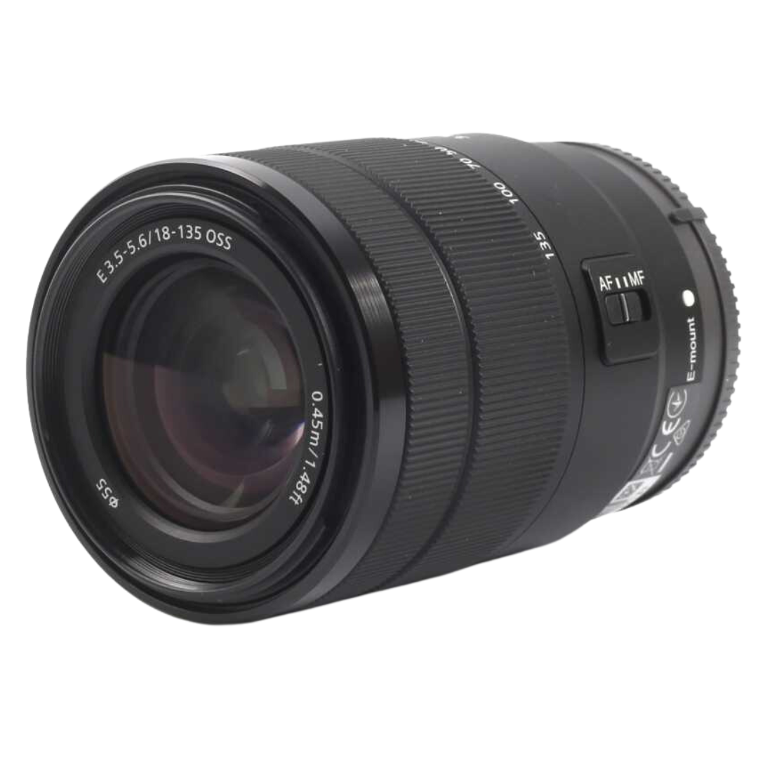 SONY Alpha a6400 Mirrorless Digital Camera with 18-135mm Lens (Black)