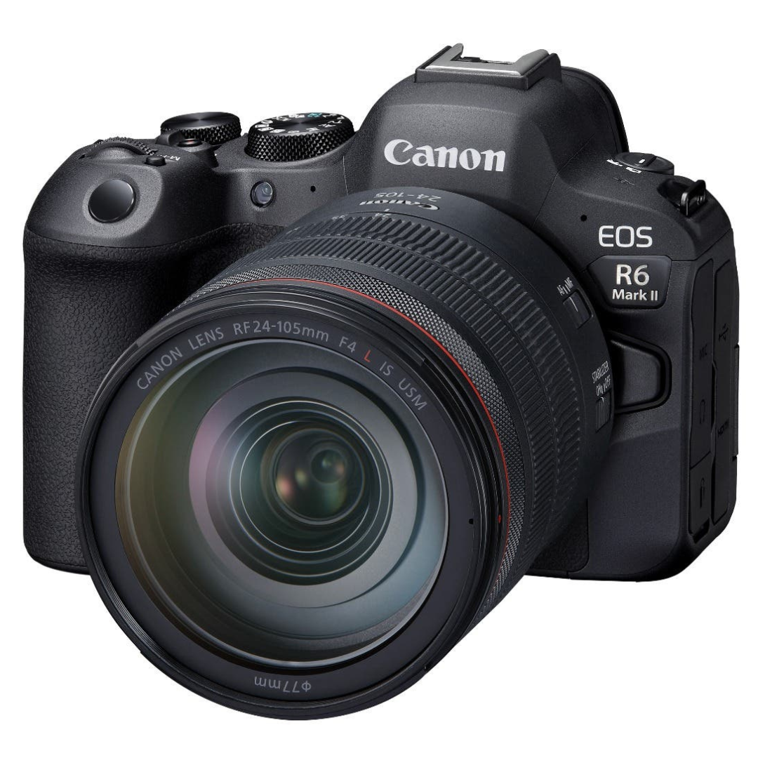 Canon EOS R6 Mark II Mirrorless Camera Body with RF 24-105mm f/4 IS USM Lens Kit