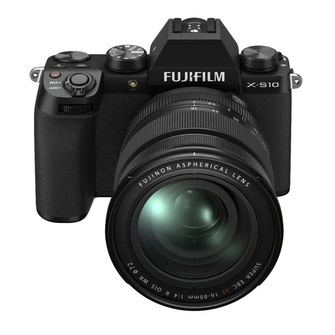 FUJIFILM X-S10 Mirrorless Camera with XF 16-80mm Lens Kit