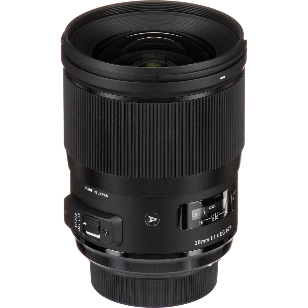 Sigma 28mm f/1.4 DG HSM Art Lens for Nikon F