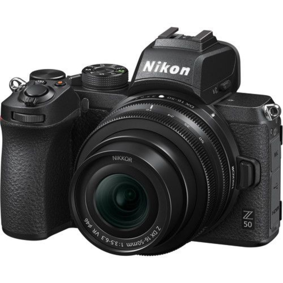 Nikon Z 50 Mirrorless Camera with16-50mm f/3.5-6.3 VR Lens & 50-250mm f/4.5-6.3 VR Lens