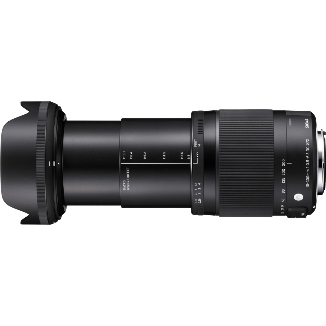 Sigma 18-300mm f/3.5-6.3 DC Macro OS HSM Contemporary Lens for Nikon F