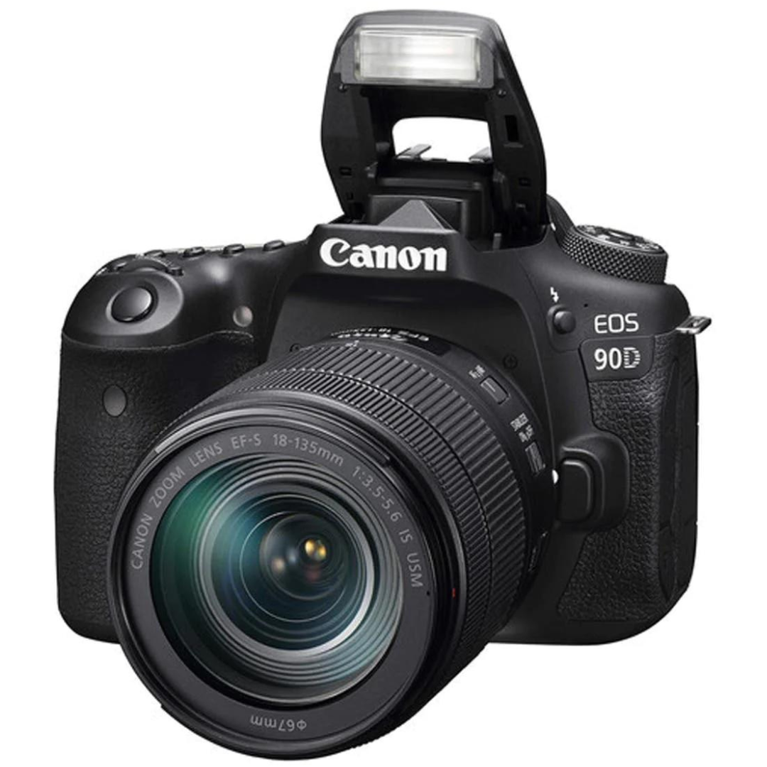 Canon EOS 90D DSLR Camera with EF-S 18-135mm f/3.5-5.6 IS USM Lens