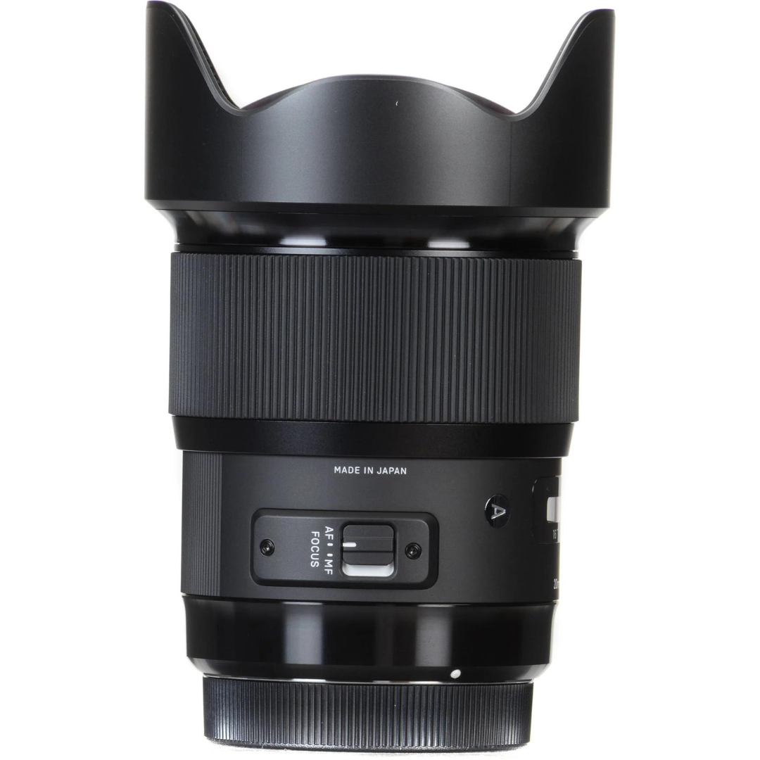 Sigma 20mm f/1.4 DG HSM Art Lens for Nikon F