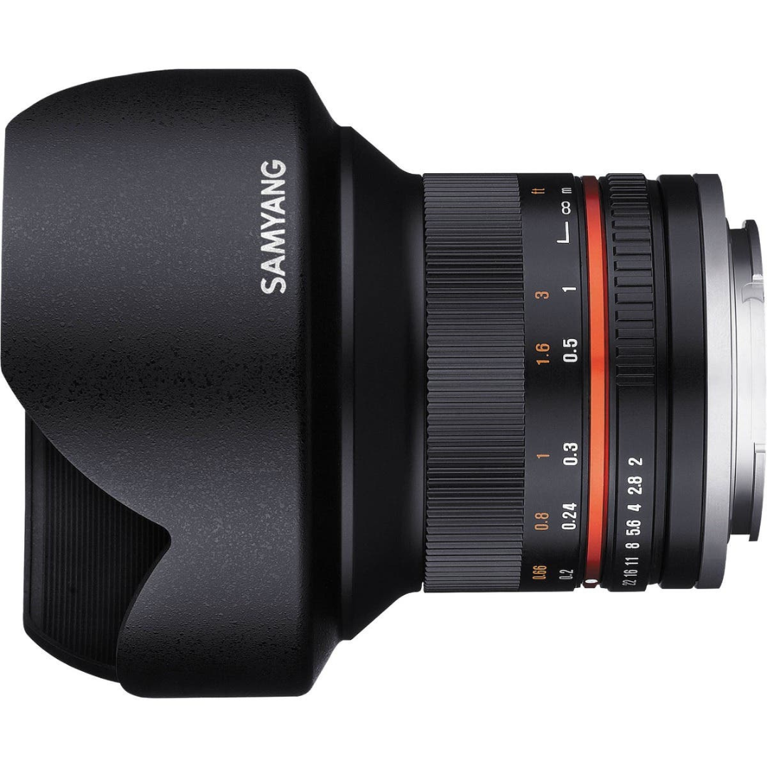 Samyang 12mm f2.0 NCS CS Lens for FUJIFILM X-Mount (Black)