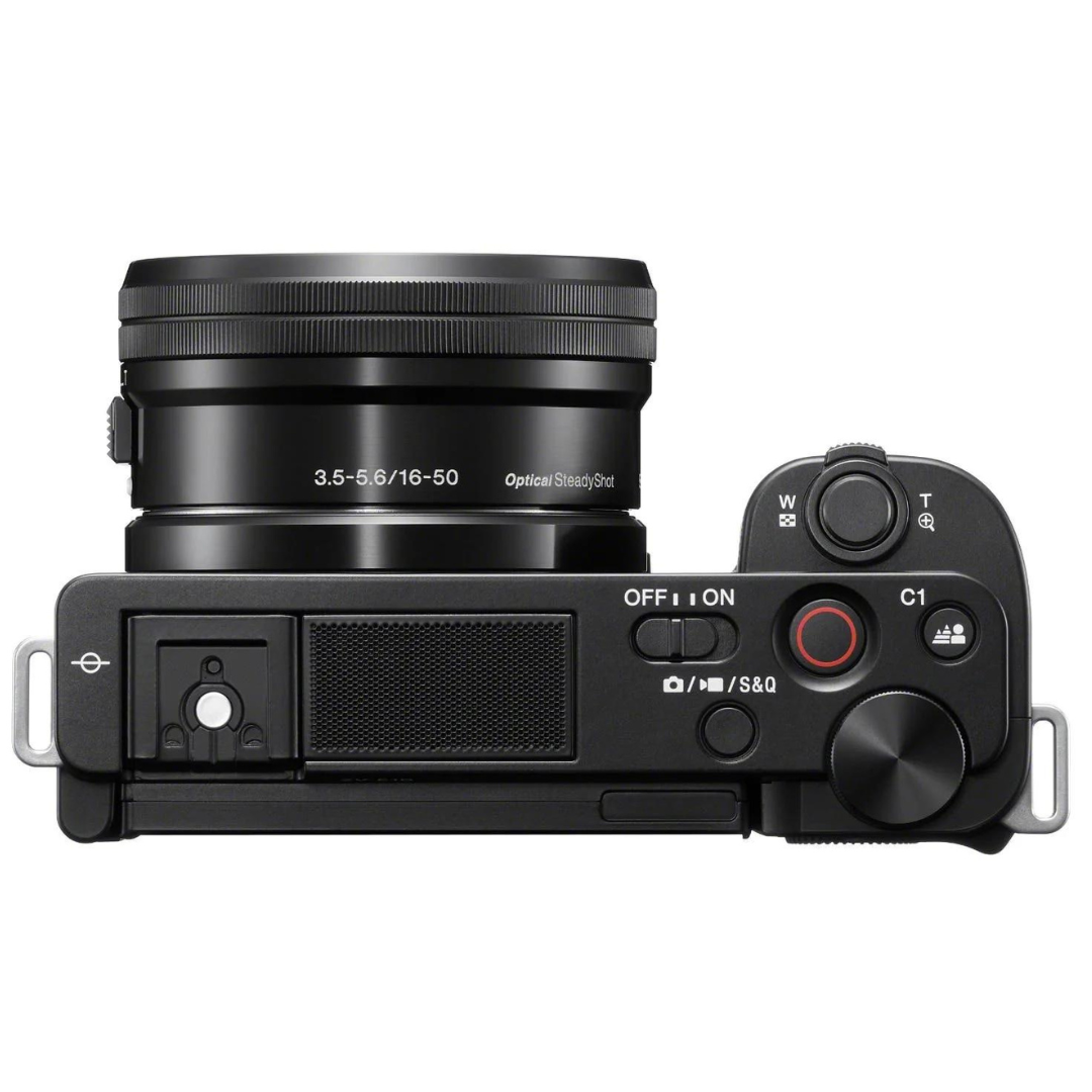 Sony ZV-E10 Mirrorless Camera with 16-50mm Lens (Black)