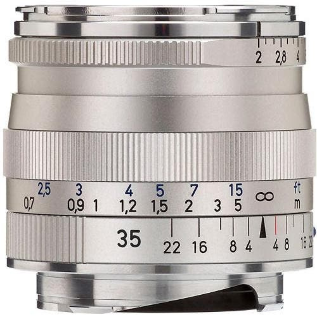 ZEISS Biogon T* 35mm f/2 ZM Lens (Silver)