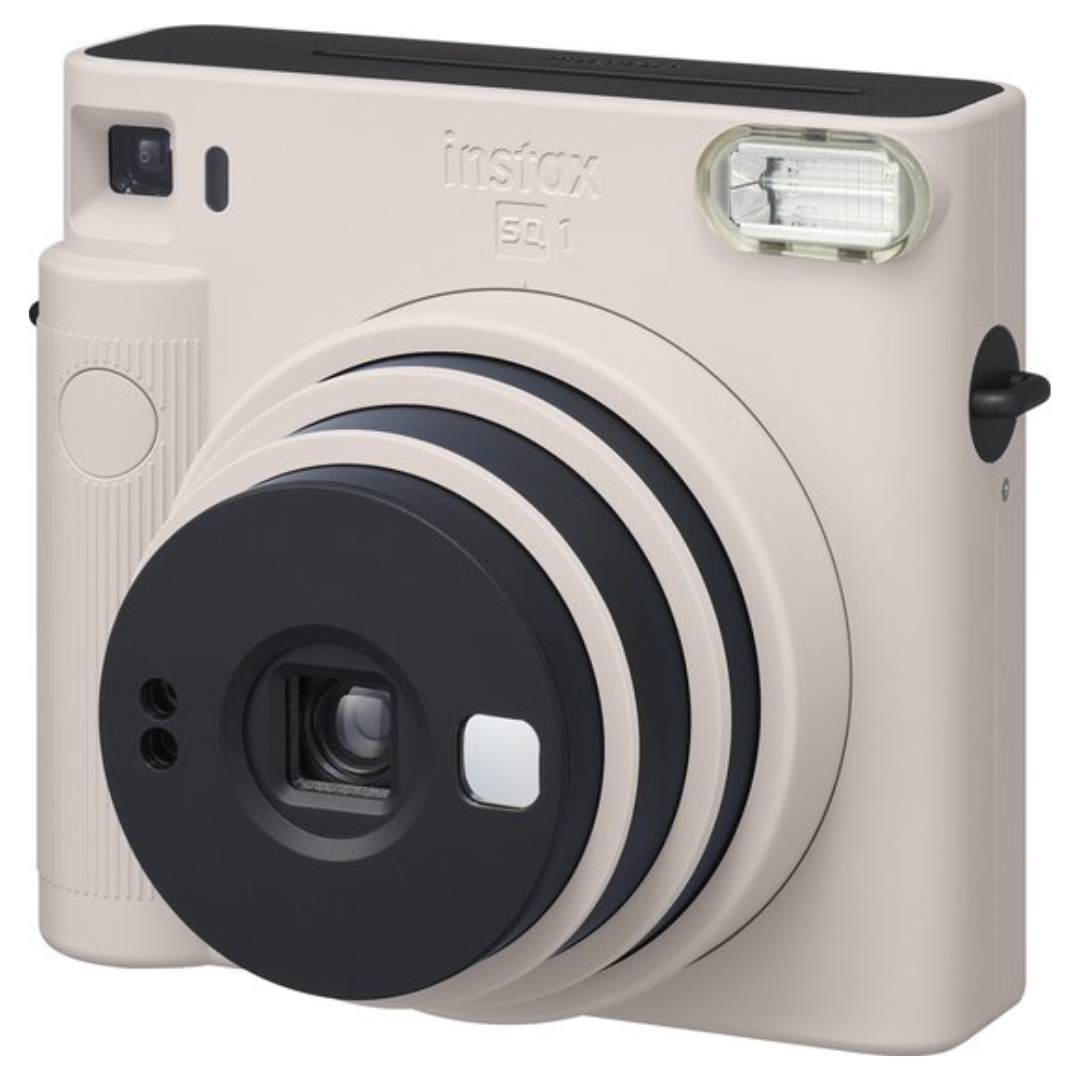 FUJIFILM instax SQUARE SQ1 Instant Camera (Chalk White)