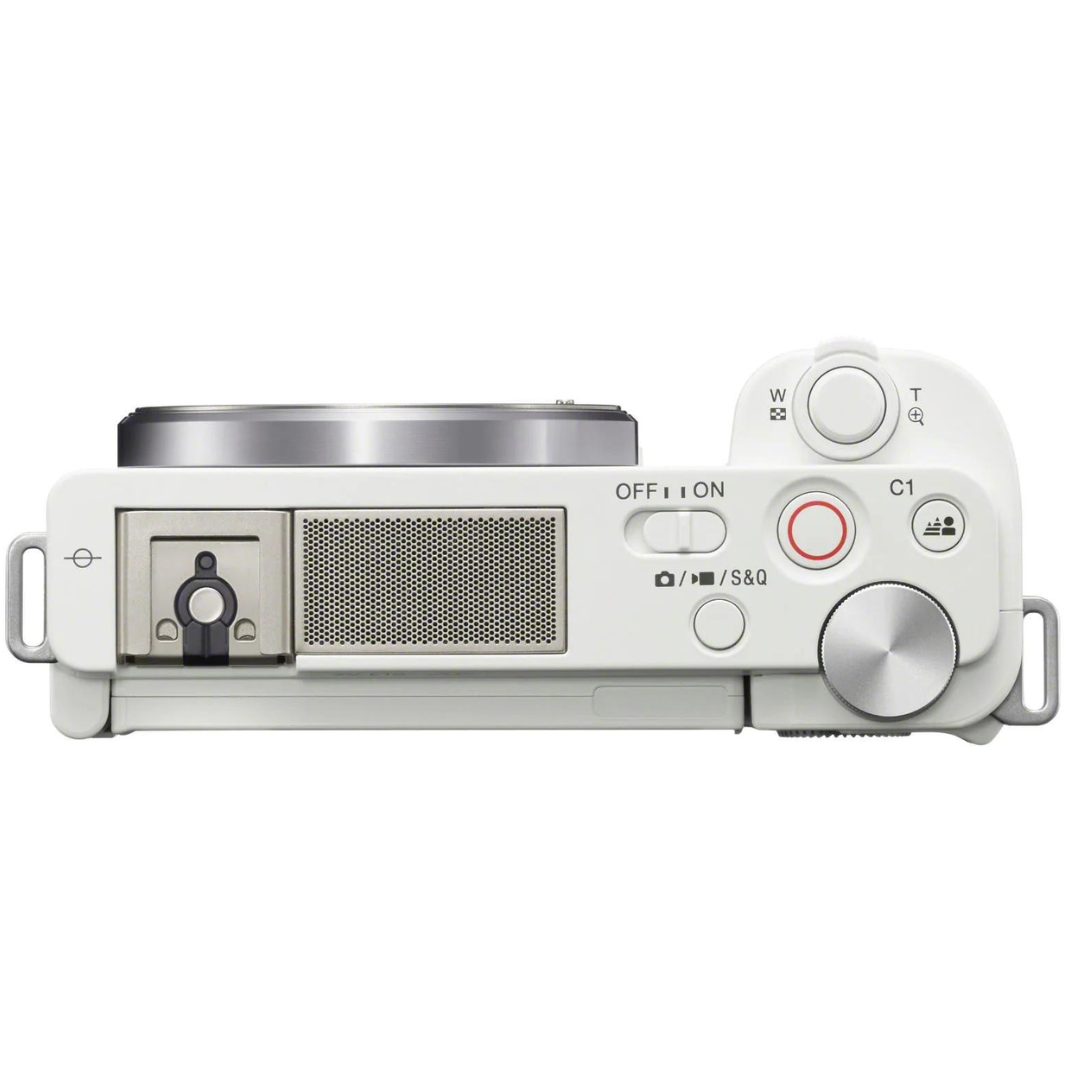 Sony ZV-E10 Mirrorless Camera (Body Only, White)