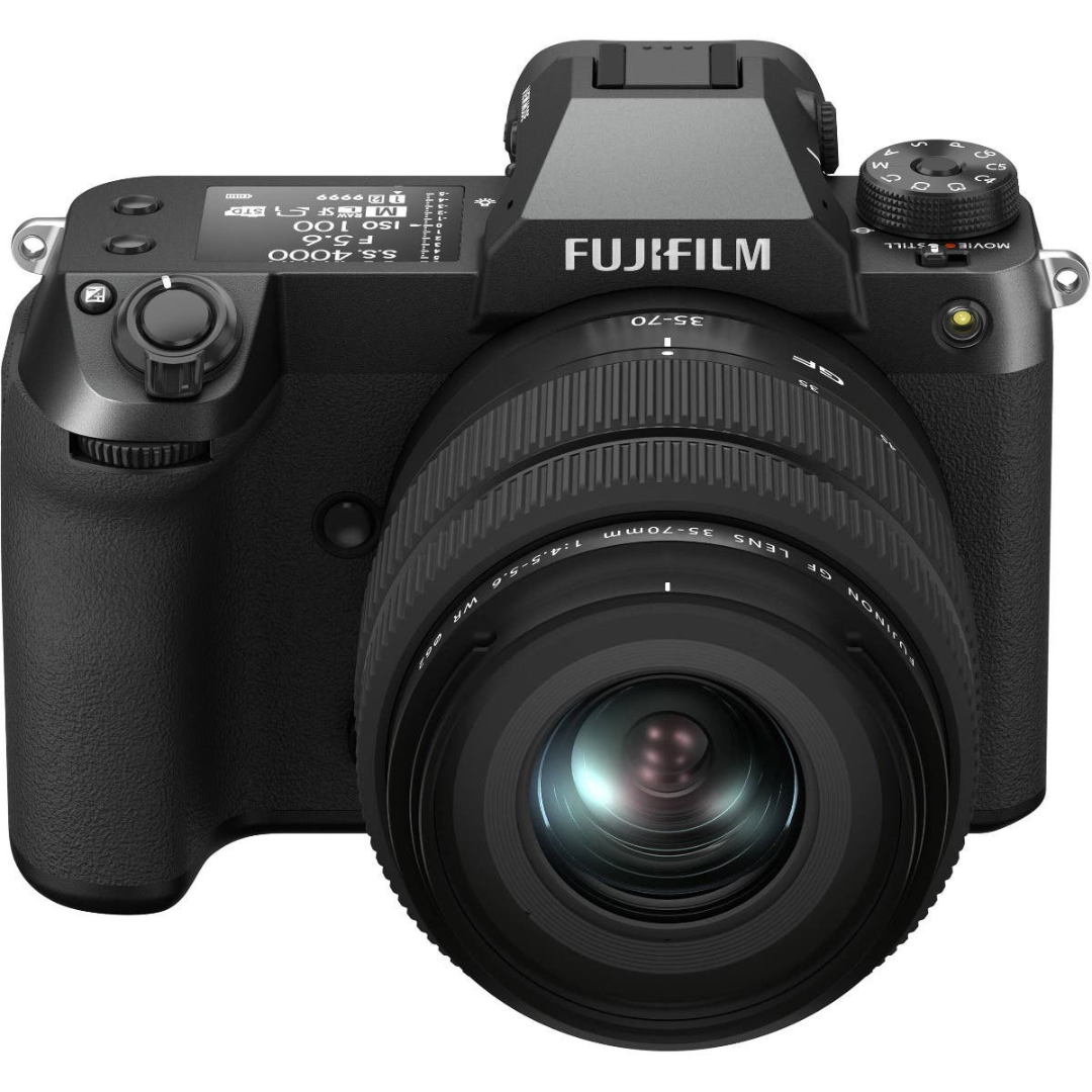 FUJIFILM GFX 50S II Medium Format Mirrorless Camera Body with GF 35-70mm f/4.5-5.6 WR Lens