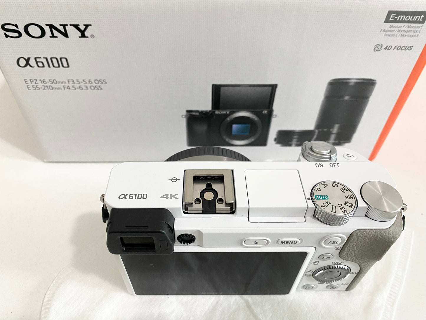 Sony a6100 Mirrorless Camera Body (White)(Pre-Owned/二手)(Like New/幾乎全新)