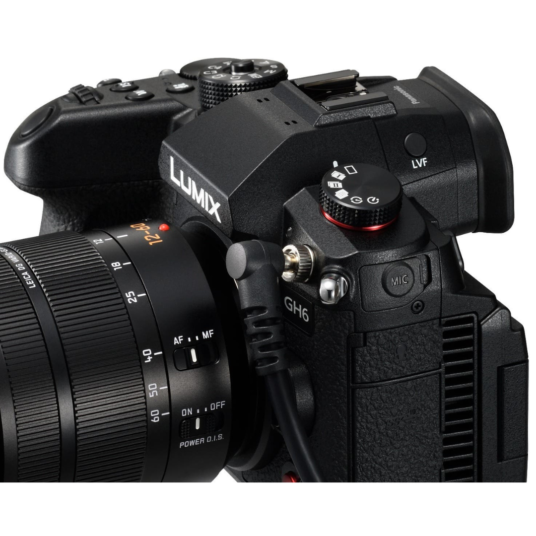 Panasonic LUMIX GH6 Mirrorless Camera with Leica DG 12-60mm f/2.8-4 Lens