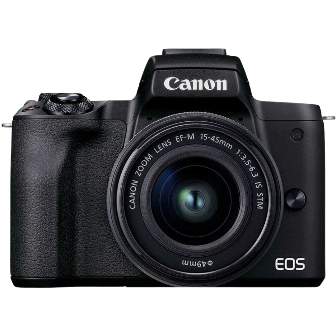 CANON EOS M50 Mark II Mirrorless Digital Camera with 15-45mm Lens (Black)