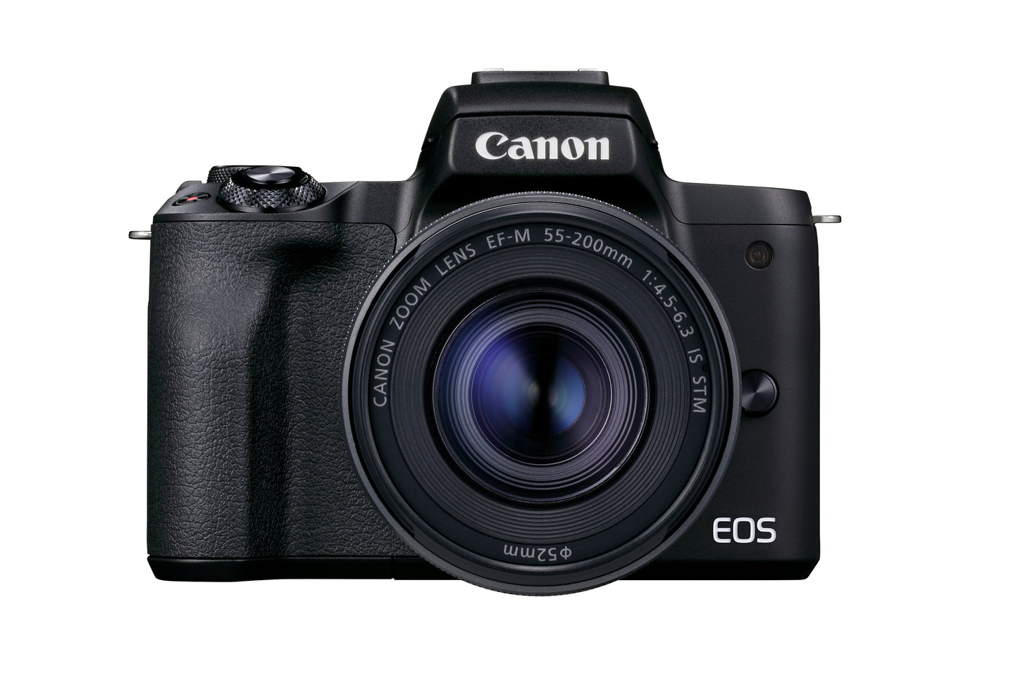 Canon EOS M50 Mark II Mirrorless Camera with 15-45mm and 55-200mm Lenses (Black)