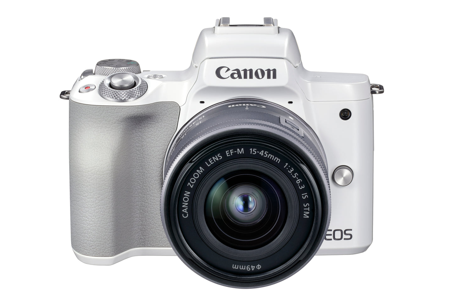 CANON EOS M50 Mark II Mirrorless Digital Camera with 15-45mm Lens (White)
